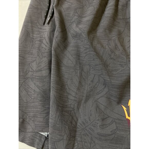 Arizona State Sun Devils Gray Large Swim Shorts Colosseum Beach Vaca Mens Large - Picture 2 of 6